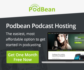 Podbean Podcast Hosting Referral. Get one month free now. Links to Podbean.com.